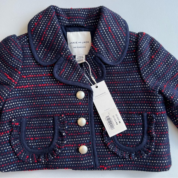 NWT JANIE AND JACK baby blazer jacket size 6-12 months - Picture 11 of 11